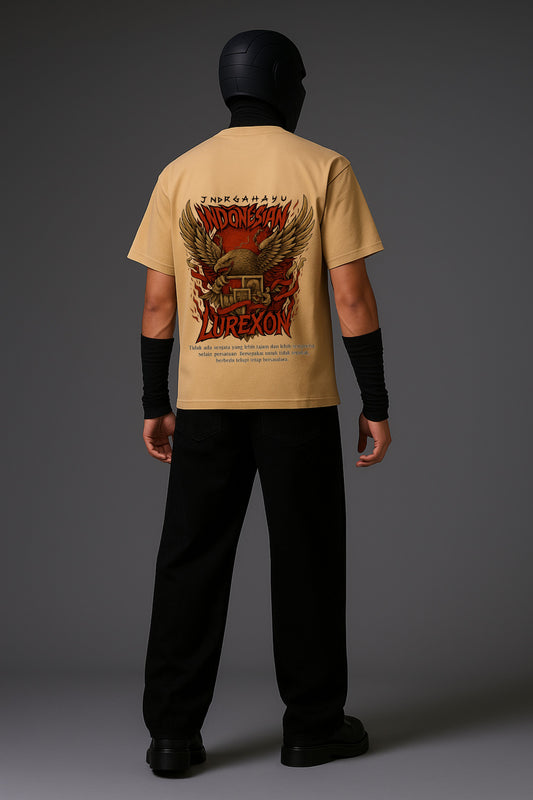Lurexon Indonesian Eagle Oversized Tee – Special Edition