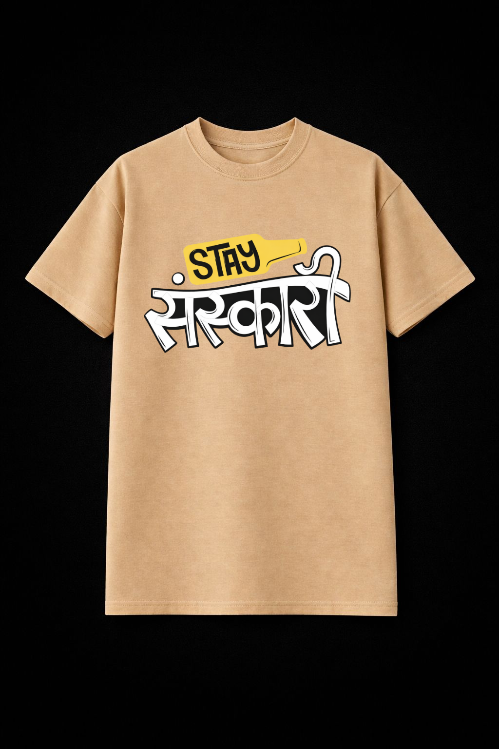 Stay Sanskari Tee