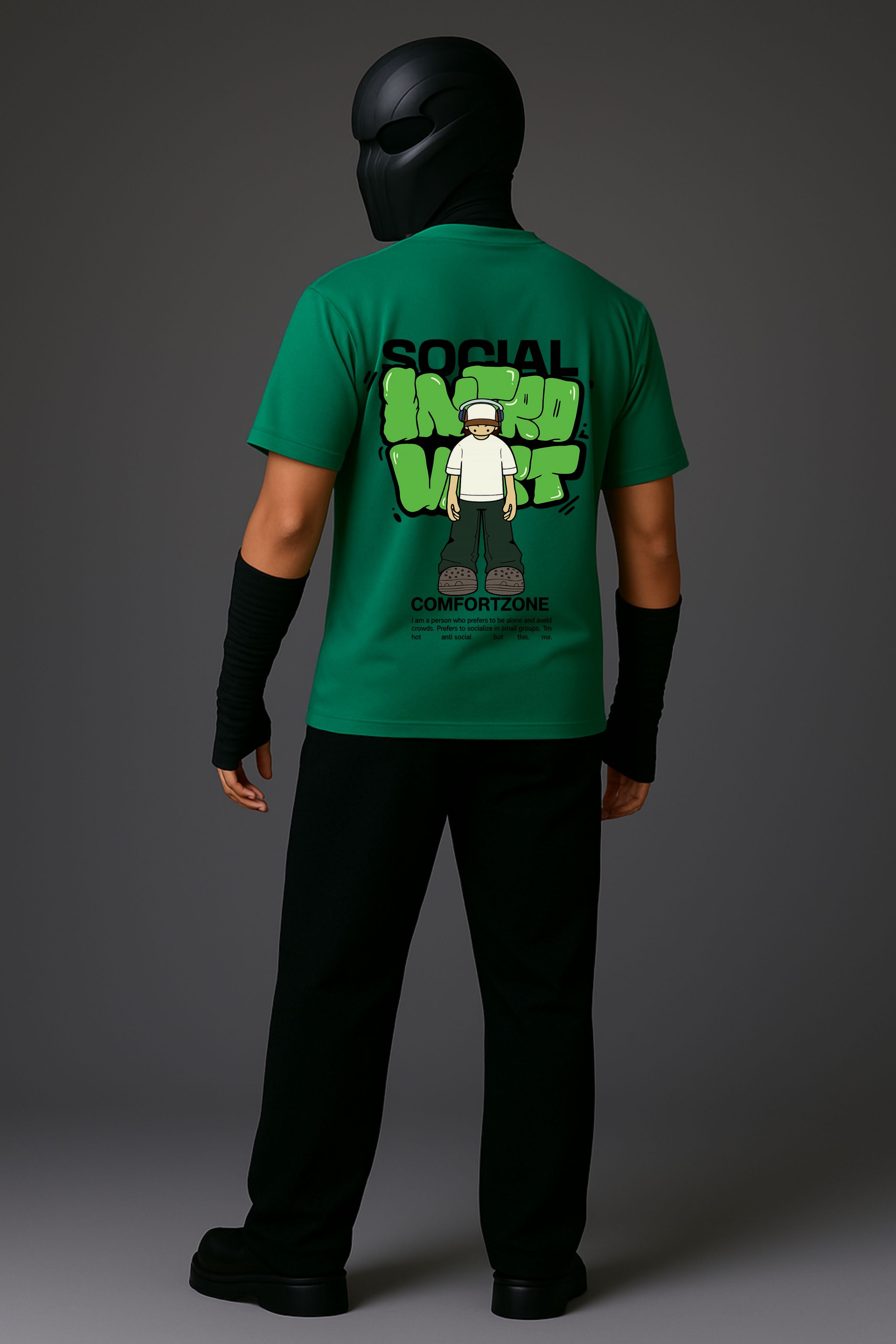 Social Introvert Tee – Street Edit