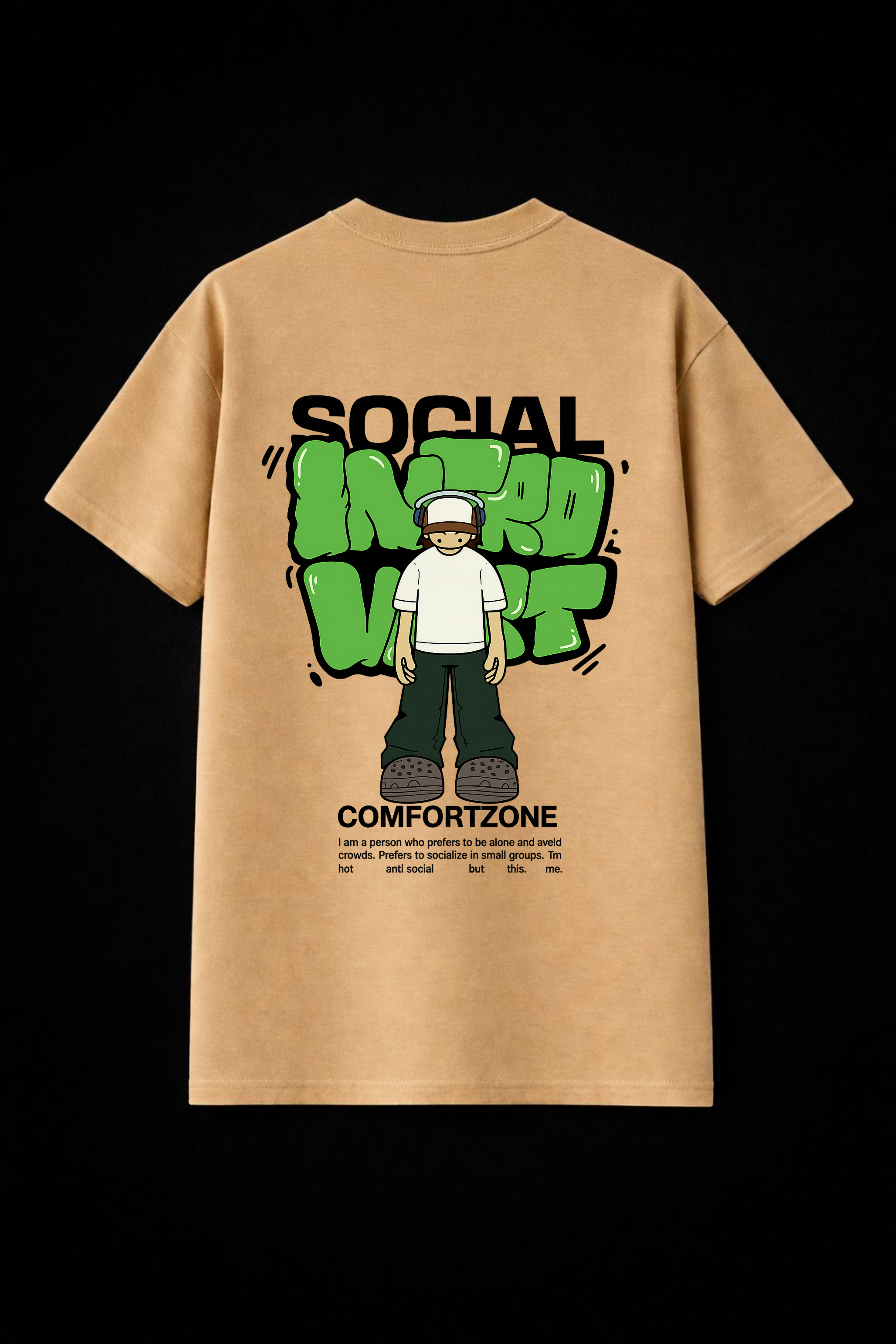 Social Introvert Tee – Street Edit