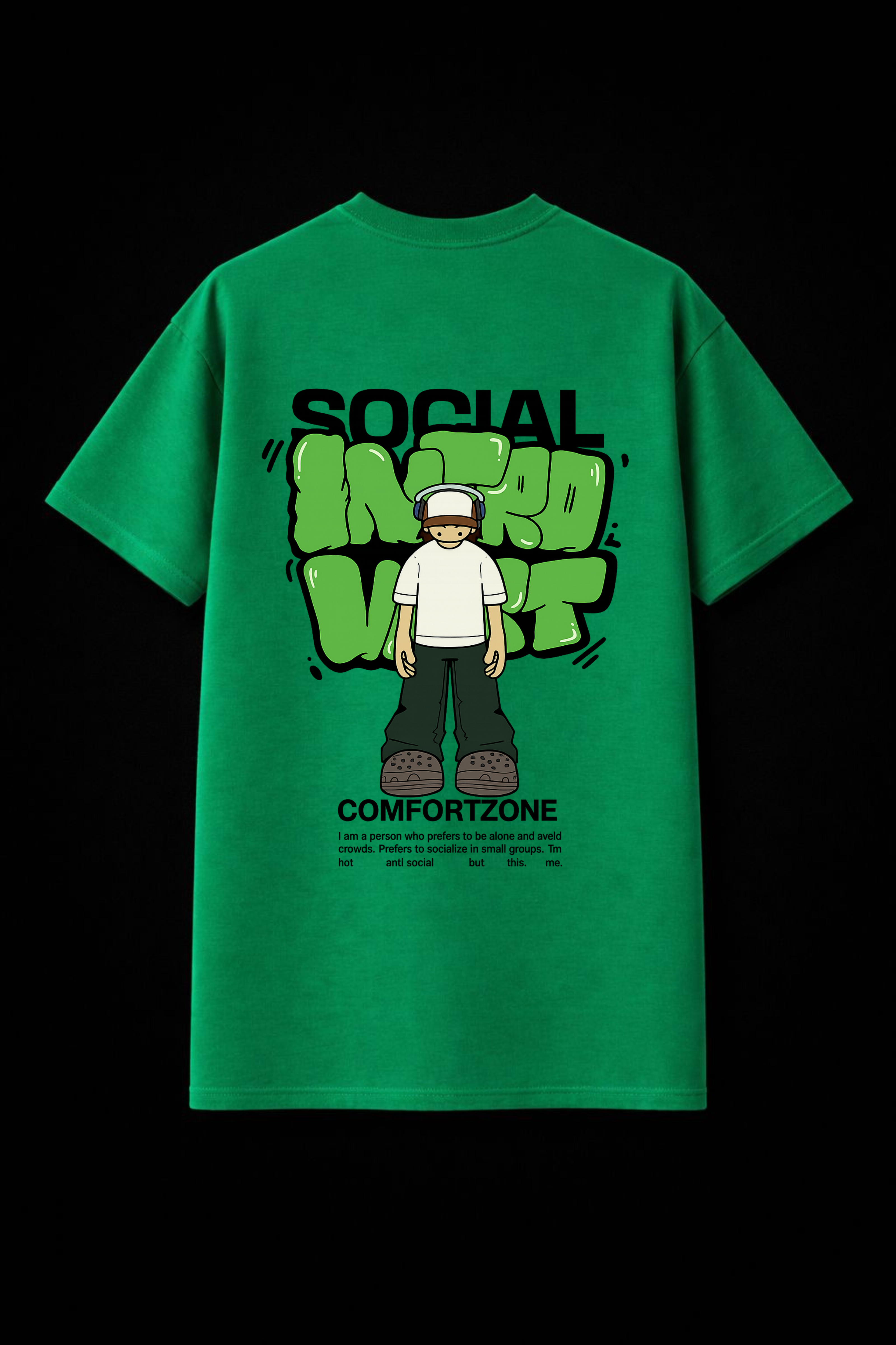 Social Introvert Tee – Street Edit