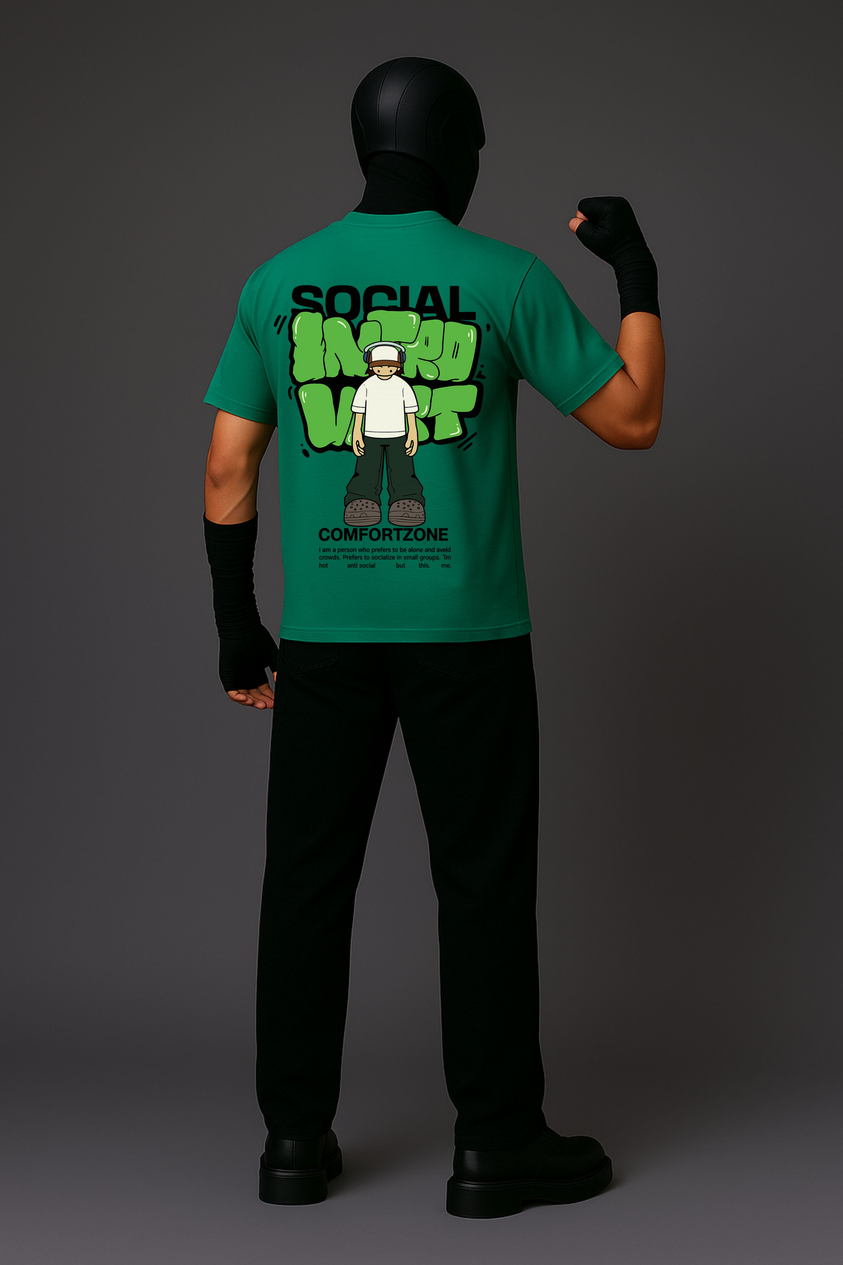 Social Introvert Tee – Street Edit