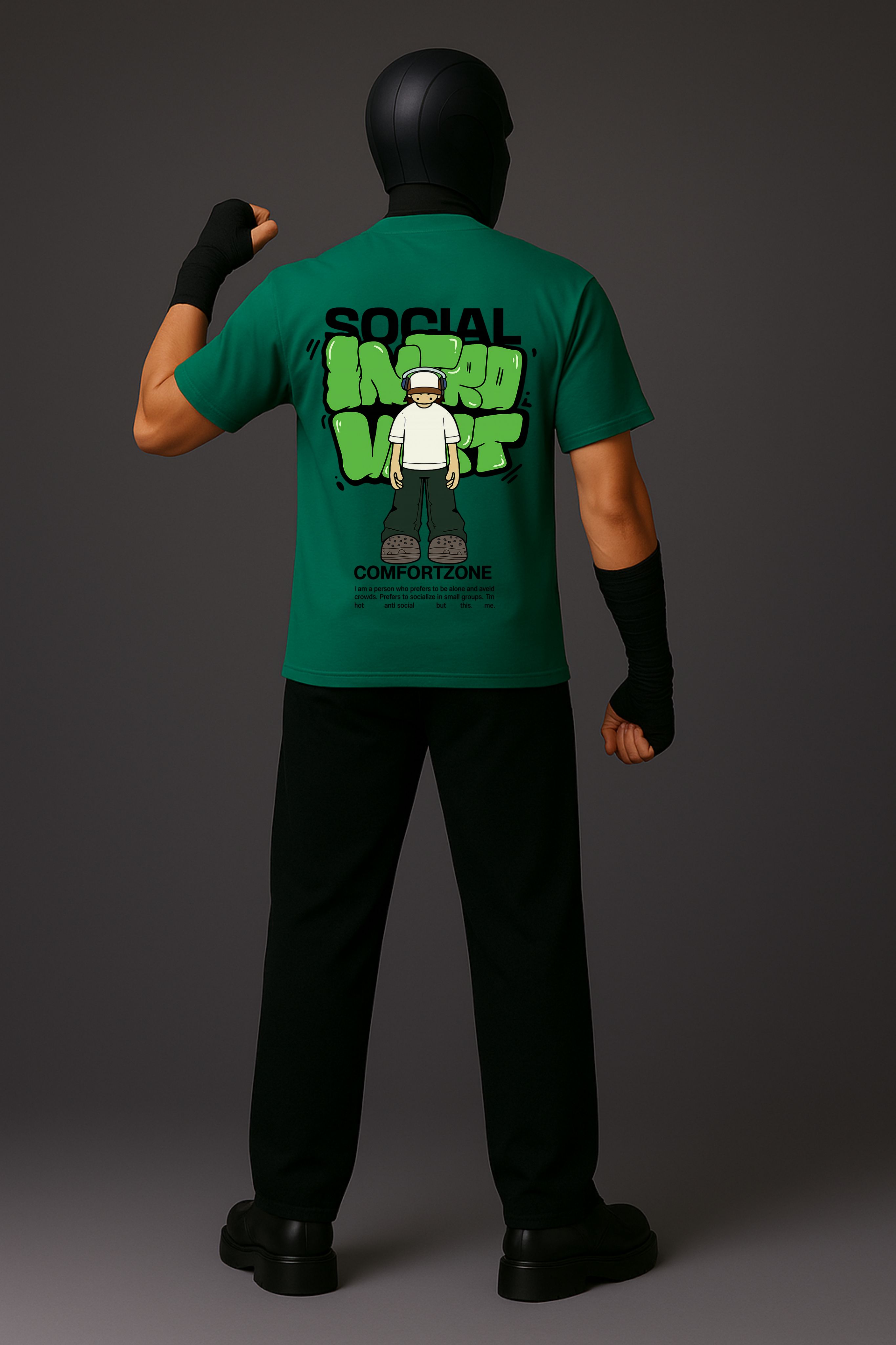 Social Introvert Tee – Street Edit