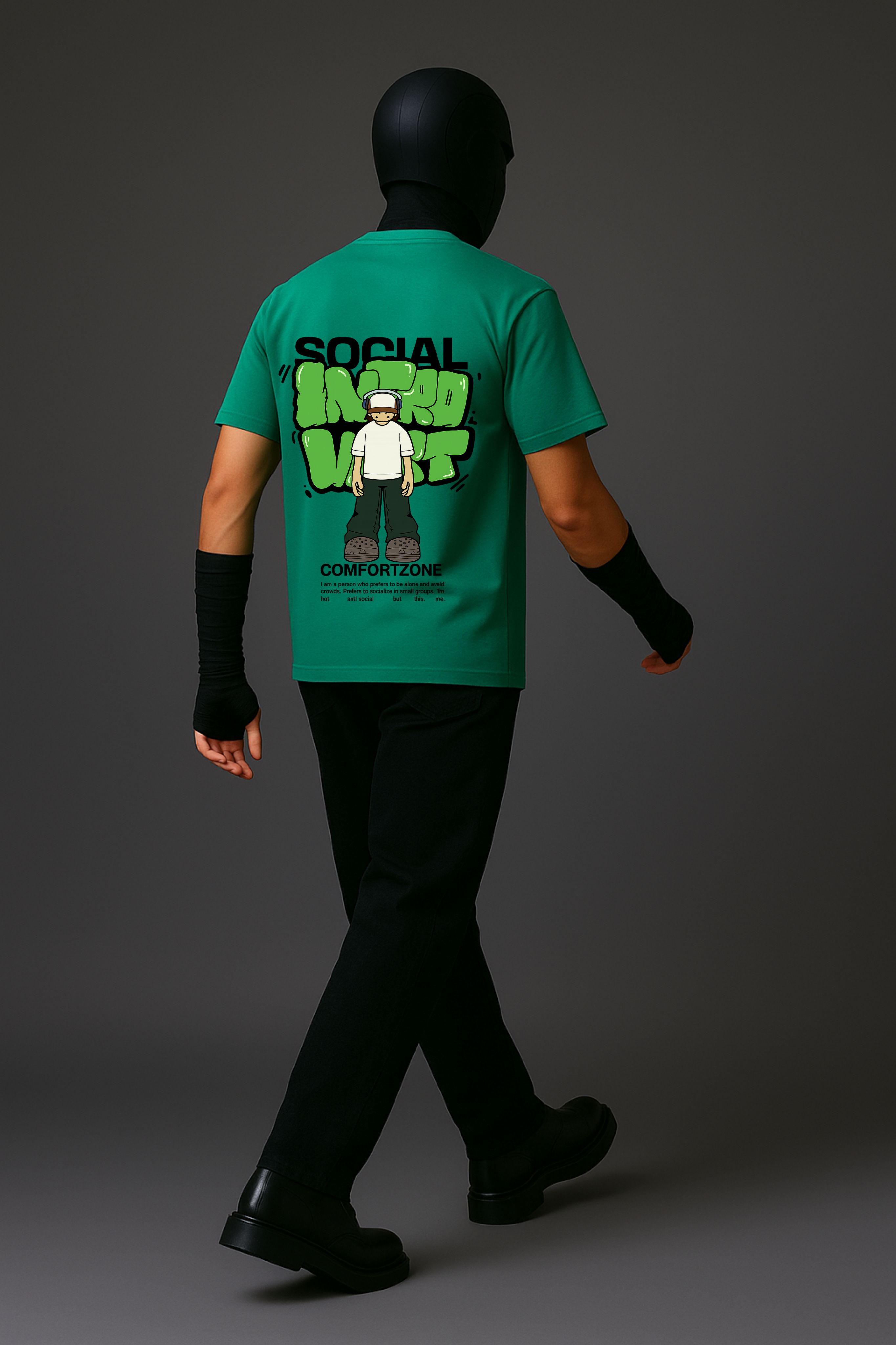Social Introvert Tee – Street Edit