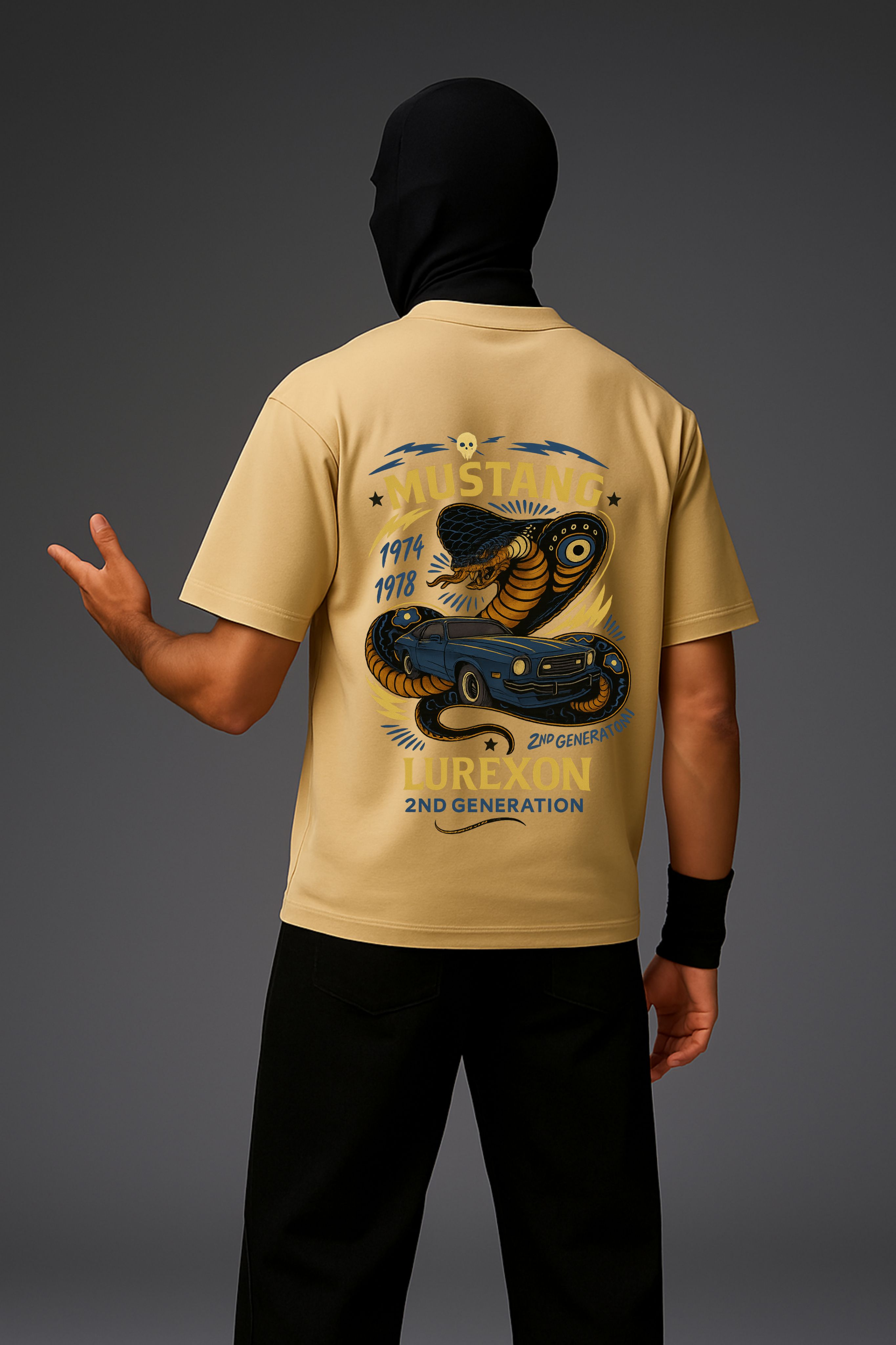 Lurexon Mustang Venom Tee