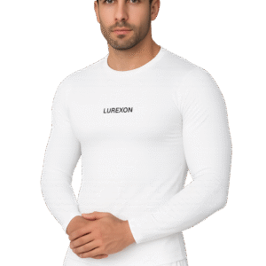 White Full Sleve Compression T-shirt