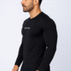 Black compression T-shirt